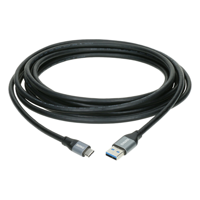 Klotz Yüksek Hızlı USB 3.1 A-C Uçlu USB Data Kablosu 1m